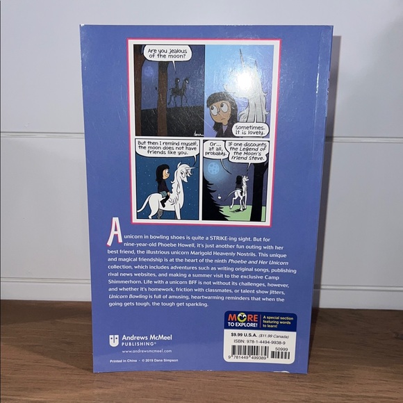 🛍️ 3 for $20 🛍️ - Unicorn Bowling Book by Dana Simpson Volume 9 - Picture 3 of 11